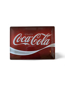 Metalen mancave reclamebord Coca Cola Lights met reliëf 30x40 cm