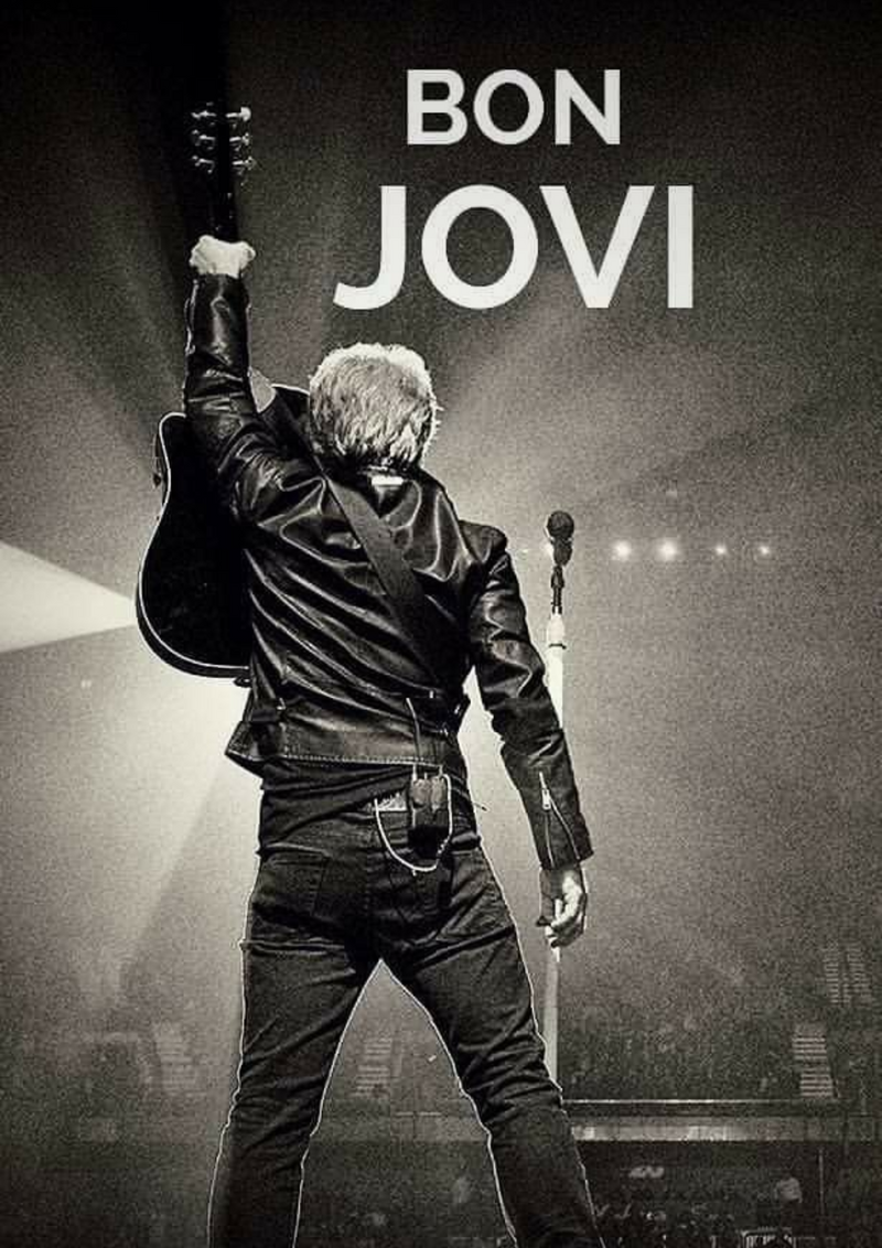 Metalen reclamebord Bon Jovi 20x30 cm