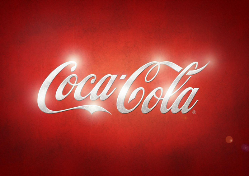 Metalen reclamebord Coca Cola 20x30 cm