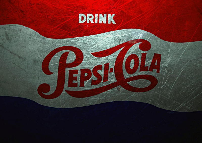 Metalen mancave reclamebord Drink Pepsi Cola 20x30 cm