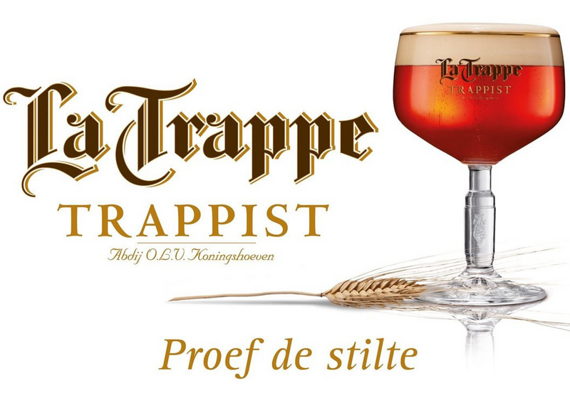 Metalen reclamebord La Trappe Trappist 20x30 cm