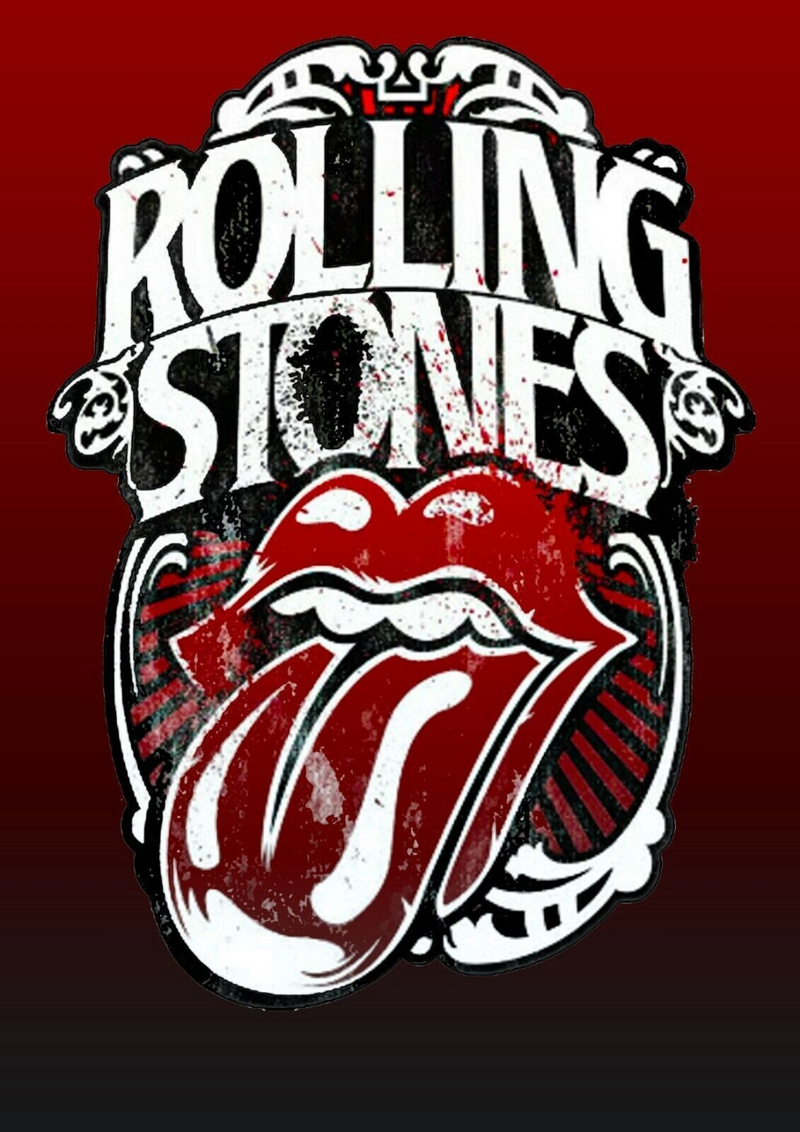 Metalen reclamebord Rolling Stones 20x30 cm