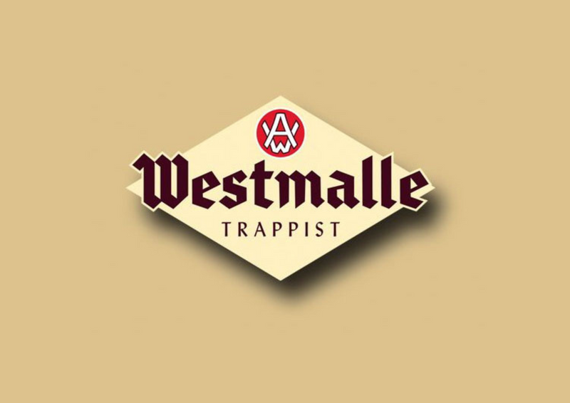 Metalen reclamebord Westmalle Trappist 20x30 cm